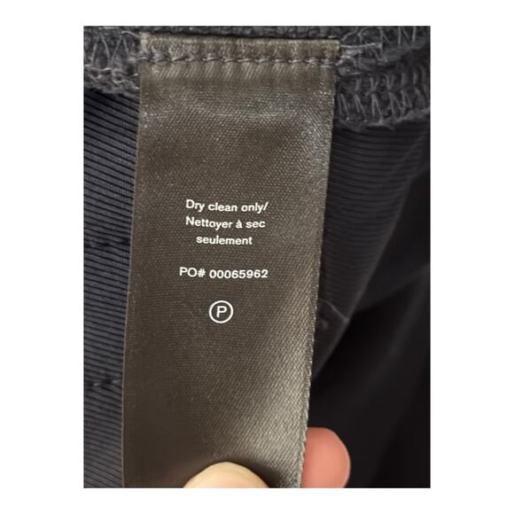 Rag & Bone Pants cropped wide legs navy blue size 16 - Picture 6 of 6